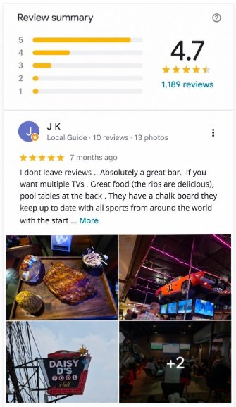 ลบรีวิว 1 ดาว Google Maps สำหรับร้านอาหาร 3